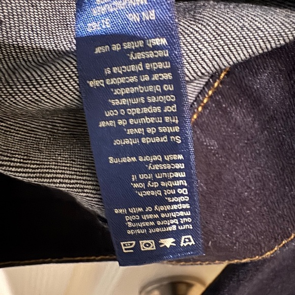 Cherokee Women's Dark Blue Denim Jacket - Picture 6 of 7